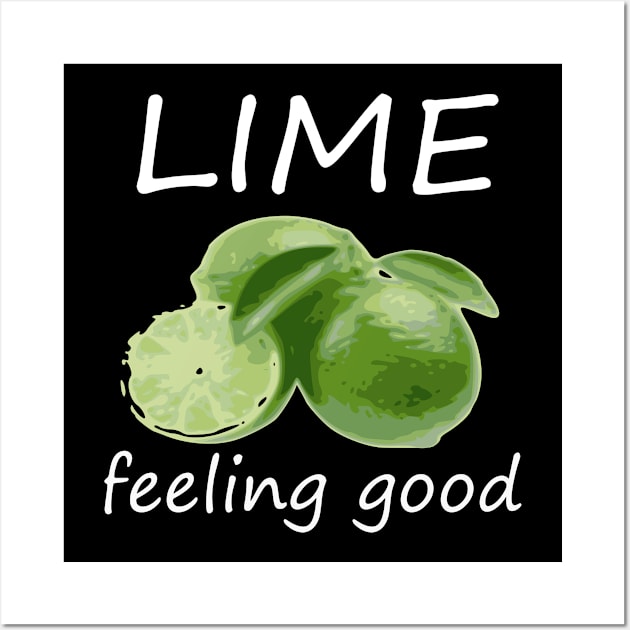 Lime (I'm) feeling good Wall Art by MarieStar